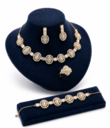 elegant jewelry set,gold toned jewelry set,4 piece jewelry set,bridal jewelry set,wedding jewelry set,gold necklace set,dubai jewelry,uae jewelry,jewelry set for women,gold fashion jewelry,faceted stone jewelry,party jewelry set,formal jewelry set,bridal accessories,gift jewelry set,elegant necklace set,gold earrings set,ring and bracelet set,gcc jewelry,jewelry online uae